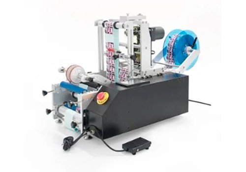 Desktop Semi-Automatic Round Bottle Labeling Machine T-41311