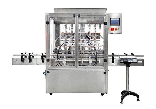 GT-6C 6 Head Automatic Paste Filling Machine with Protect Cover