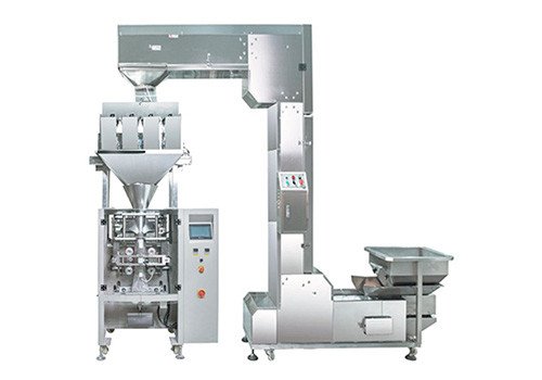 LD-420l4 Economic 4 Head Linear Weigher Vertical Packing Machine For Salt/ Sugar/ Washing Powder