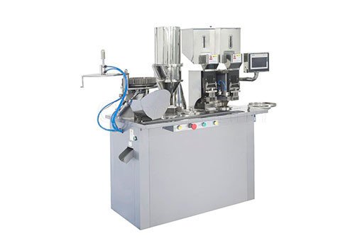 Double Head Semi Automatic Capsule Filling Machine