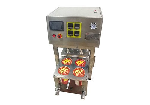 Paper Popcorn Cup Top Sealing Lid Machine LD803B