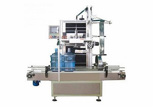 Automatic 5 Gallon Bottleneck Sleeve Labeling Machine