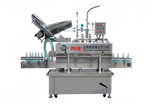 Twist-off Cap Vacuum Capping Machine