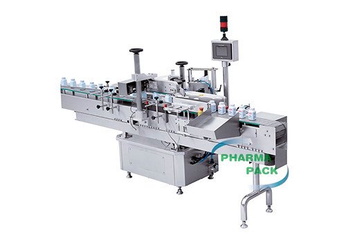 Вертикальная этикетировочная машина для квадратных и круглых бутылок UPLB-1120-03