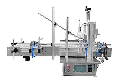 LTPK LT-CZJ60C Pneumatic Automatic Wooden Cork Feeding Pressing Capping Machine