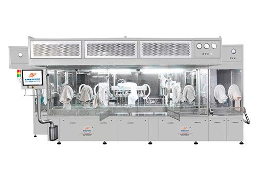 Robotic Pre-Filled Syringe Packaging Line