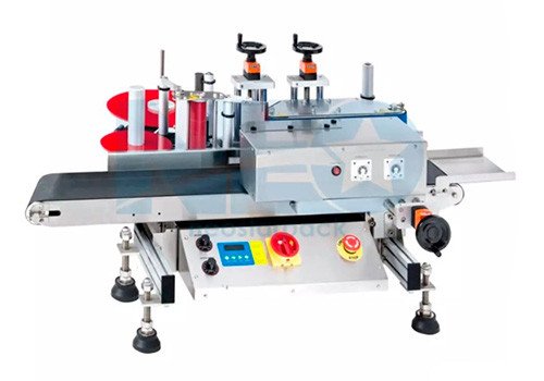 LR1300 Tabletop Vertical Round Bottle Wrap Around Labeling Machine