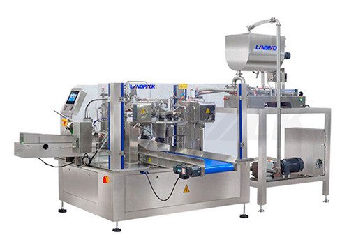 LD-8200LS/ 8240LS/ 8300LS Automatic Rotary Liquid Premade Pouch Doypack Filling and Sealing Machine