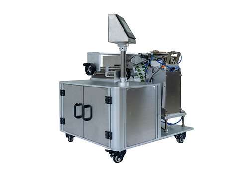 NY-836ZDZ Flag Sticker Folded Labeling Machine