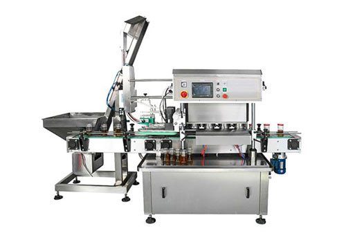 Automatic Twist Off Glass Jar Vacuum Capping Machine | VTOPS-C-V