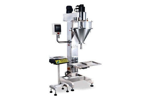 Полуавтоматическая шнековая фасовочная машина порошков JAS-15/30/50/100