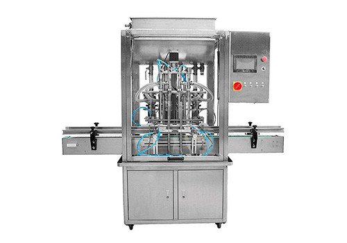 GT-2C 2 Head Automatic Paste Filling Machine with Protect Cover