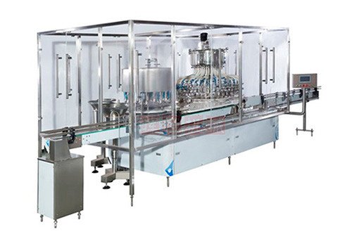 SHH-GFS Automatic Glass Bottle IV Solution Filling Capping Production Line