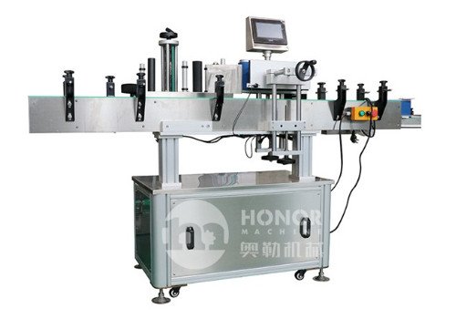 Automatic PET/Glass Bottle Single/Double Side Stick Adhesive Labeling Machine SL-150B/250B