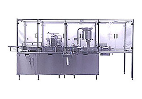  Twin Head Liquid Filling with Rubber Stoppering Machine for Vials SBVFS 80