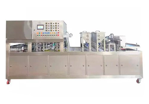 BG-6 Inline Type Plastic Tray Liquid Filling and Sealing Machine