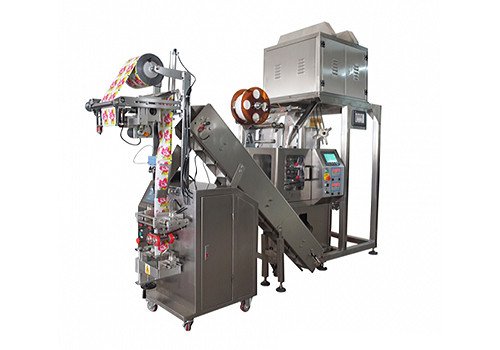 C21DX Automatic Pyramid Tea Bag Packing Machine with Outer Envelope