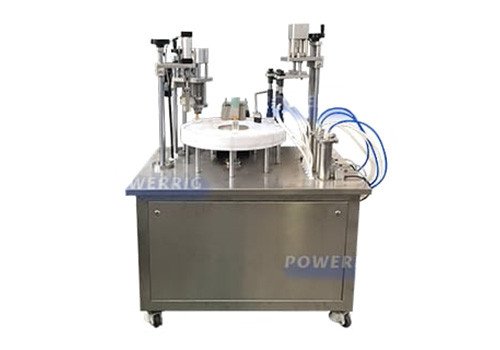 Полуавтоматическая машина для наполнения и упаковки парфюмерии