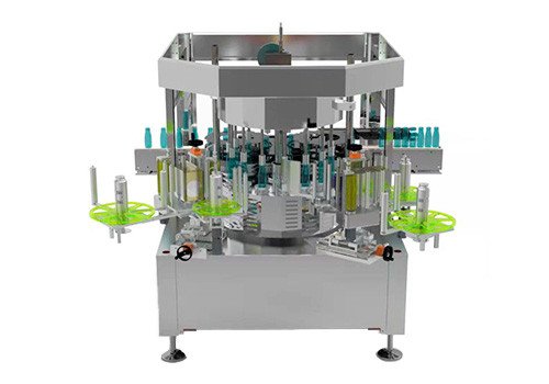 XTHZ600-8S Square Bottle Rotary Way Labeler