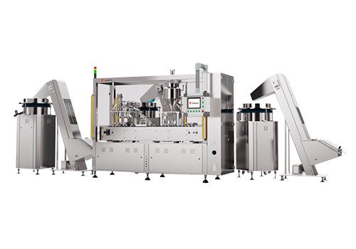 Syringe Filling and Plugging Monoblock Machine