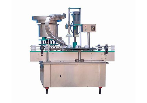 Automatic Bottle Single Head Screw Capping Machine | VTOPS-C-H1