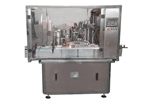 SGDYJ-2 Type Mechanical Hand Style Double-head Eye Drop Filling & Capping Machine 