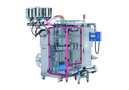Высокоскоростная многорядная автоматическая упаковочная машина DC-680/680L для жидкостей и вязких продуктов 