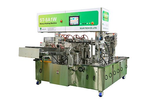 Automatic Rotary Pouch Packing M/C ST-8A1W (Dual Expansion Type/2kg)