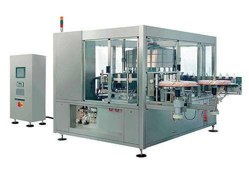 Hot Melt Glue OPP Adhesive Labeling Machine HLML5 