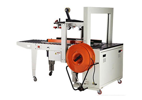 Automatic Tape Sealing & Belt Strapping Machine JBKF-5050 