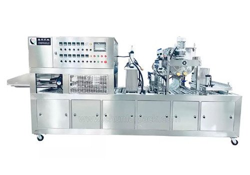 BG60A-6C Inline Type Sauce Cup Filling Sealing Machine