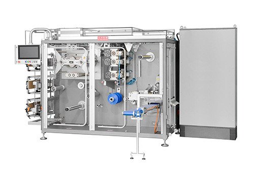 Высокоскоростная упаковочная машина DC-686 для пакетов с открыванием/выдавливанием одной рукой