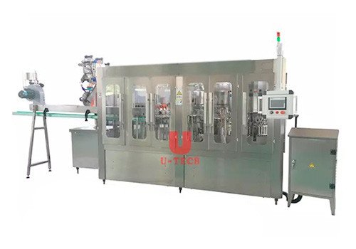 LCGF-series Automatic Plastic Bottle Aluminum Foil Filling Bottling Sealing Machine