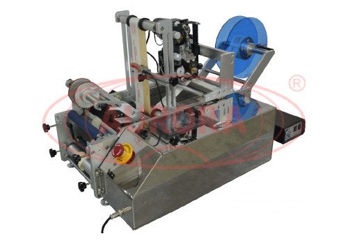 Semi-Automatic Labeler for Simultaneous Application of the Front and Rear Labels AE-2 Plus with Dater