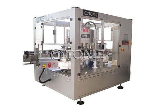 HL2A-10 Fully Automatic Two Labeling Stations Rotary Cold Glue Labeling Machine