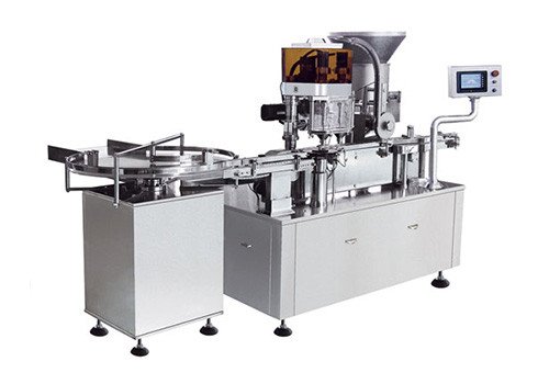 Машина шнекового типа для рассыпки инъекционных антибиотиков в порошках во флаконы KFG200