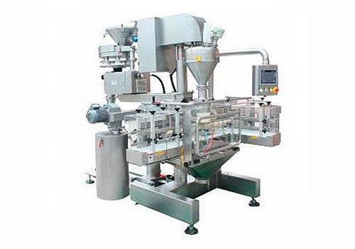 SK500D/SFK500 Jar Can Tin Spice Pepper Filling Machine 