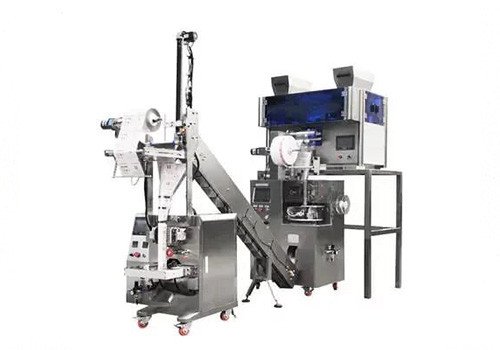 KL-100NWS-PA Automatic Pyramid Tea Bag Packaging Machine For Inner And Outer Bag Packing