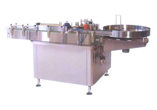 KENO-L112 Automatic Top Adhesive Big Round Bottle Label Machine