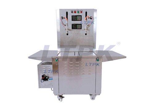 LTPK LT-G380B Semi-Automatic Double Head Liquid Weighing and Filling Machine