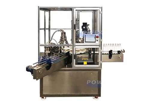 Машина для розлива и укупорки химических спреев