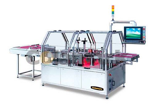 A104 Vertical Labeling System for Vials