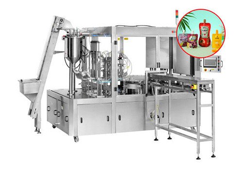 Полностью автоматическая машина DC-230 для наполнения и запечатывания стоячих пакетов