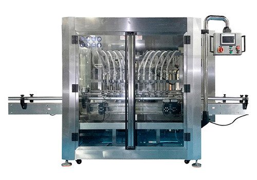 Automatic 12 Piston Paste Liquid Filling Machine