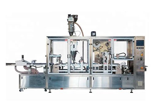 4 Lanes Kcups Coffee Capsule Filling Sealing Machine