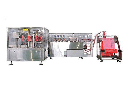 RD-210 Rotary Food Drinks Packing Machine
