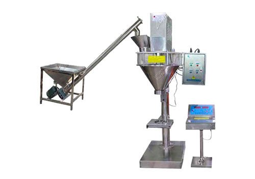 Semi Automatic Dry Auger Type Powder Filling Machine LG-F01S 