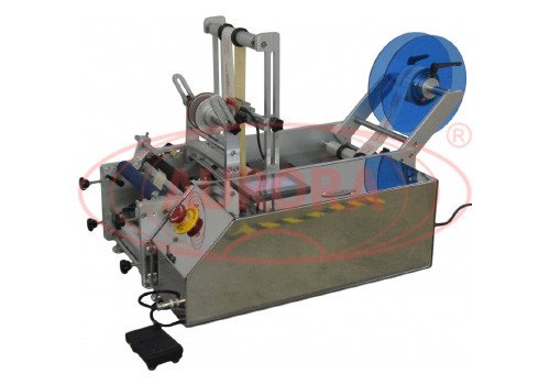 Semi-Automatic Labeler for Simultaneous Application of the Front and Rear Labels AE-2 Plus