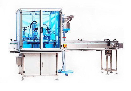 Автоматическая линия розлива косметических средств HM OPDKM 004