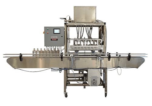 8-Head Gravity Overflow Filler